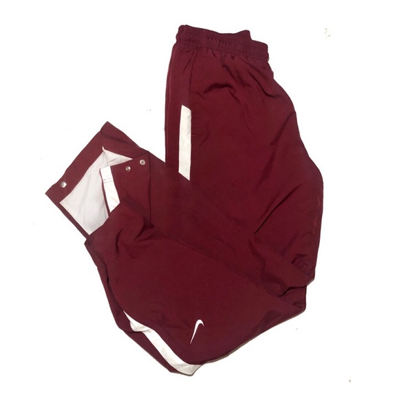 Nike Other - Nike Track Pants w/ Zip & Button Leg • Large